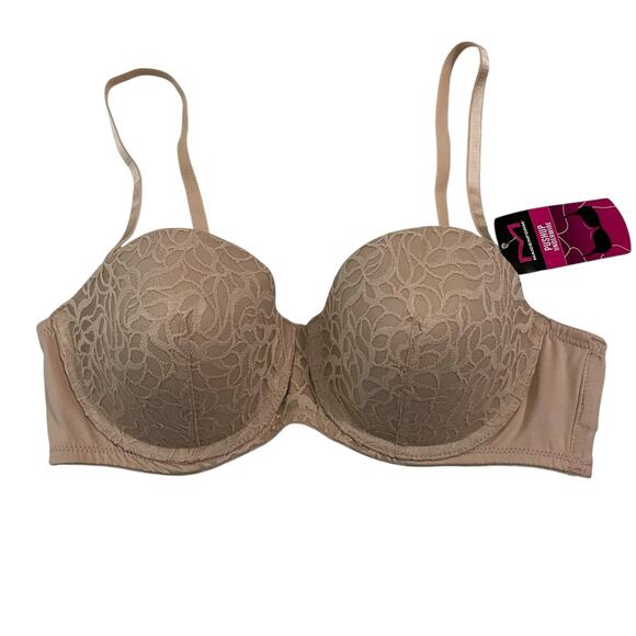 Maidenform Womens Bra Size 38B Push Up Underwire Style P00695 Convertable Strap - Picture 3 of 11